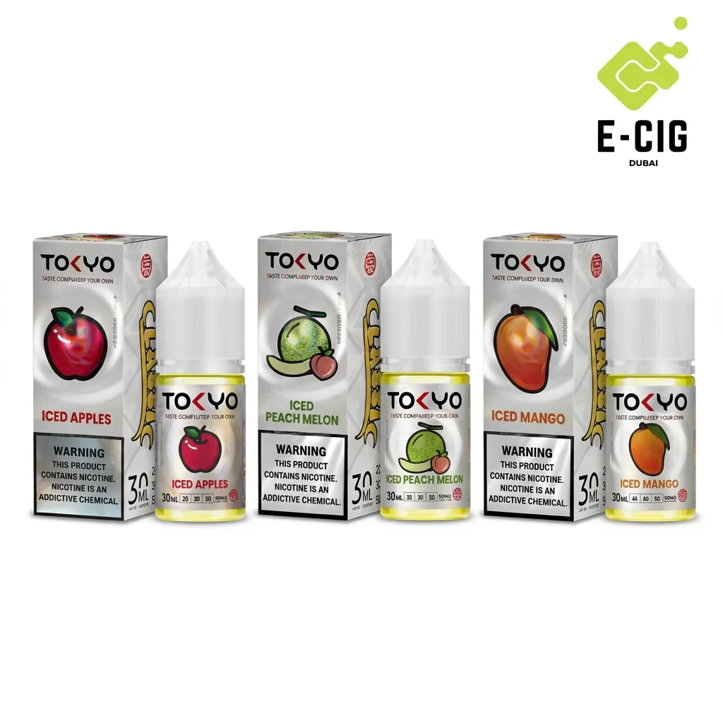 Tokyo Saltnic Classic Series 50mg e-liquid 30ml flavors – E-Cig Dubai