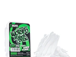 Wotofo Xfiber Cotton 3mm 30pcs | Organic Vape Cotton