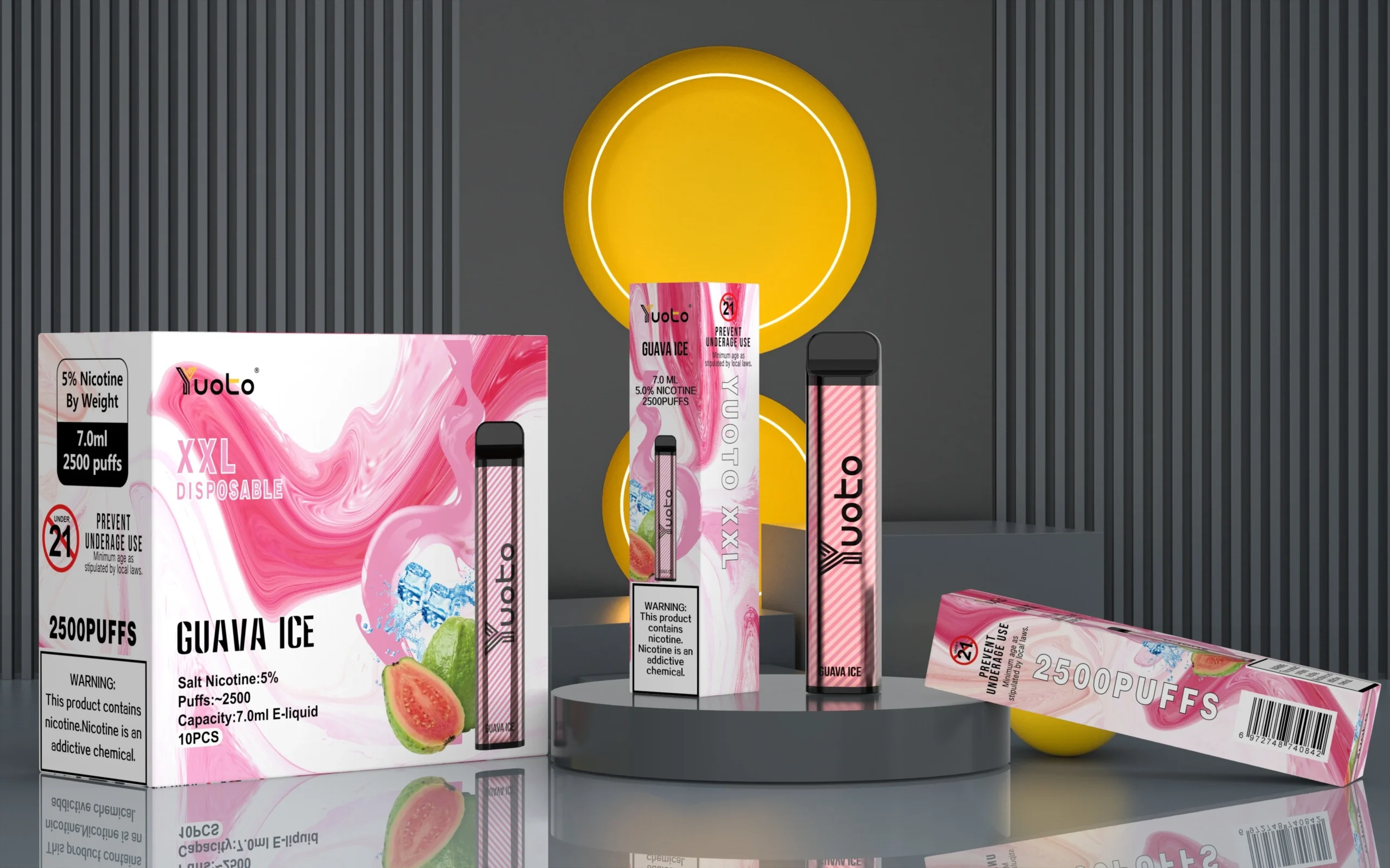 Yuoto XXL Disposable 2500 Puffs 50MG